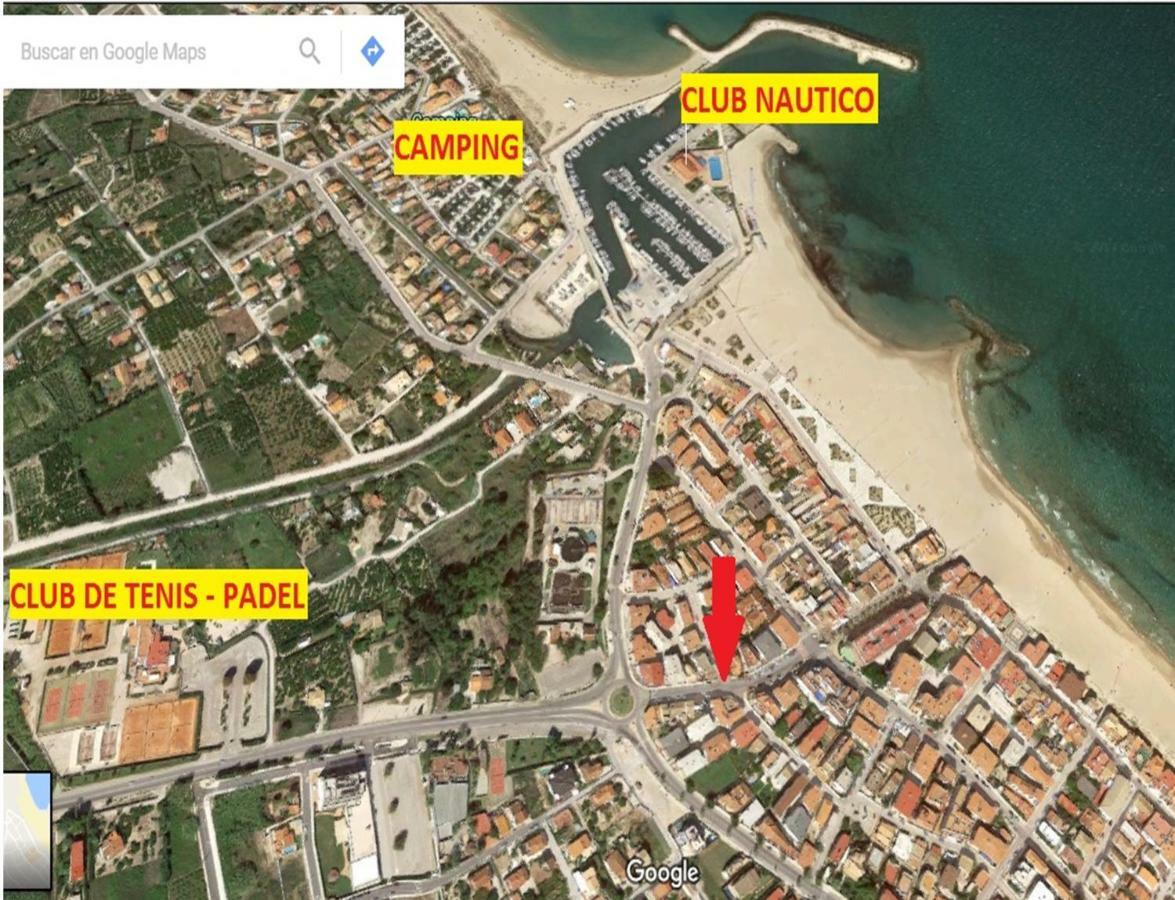Apartamento Cerca Del Mar Oliva Ngoại thất bức ảnh